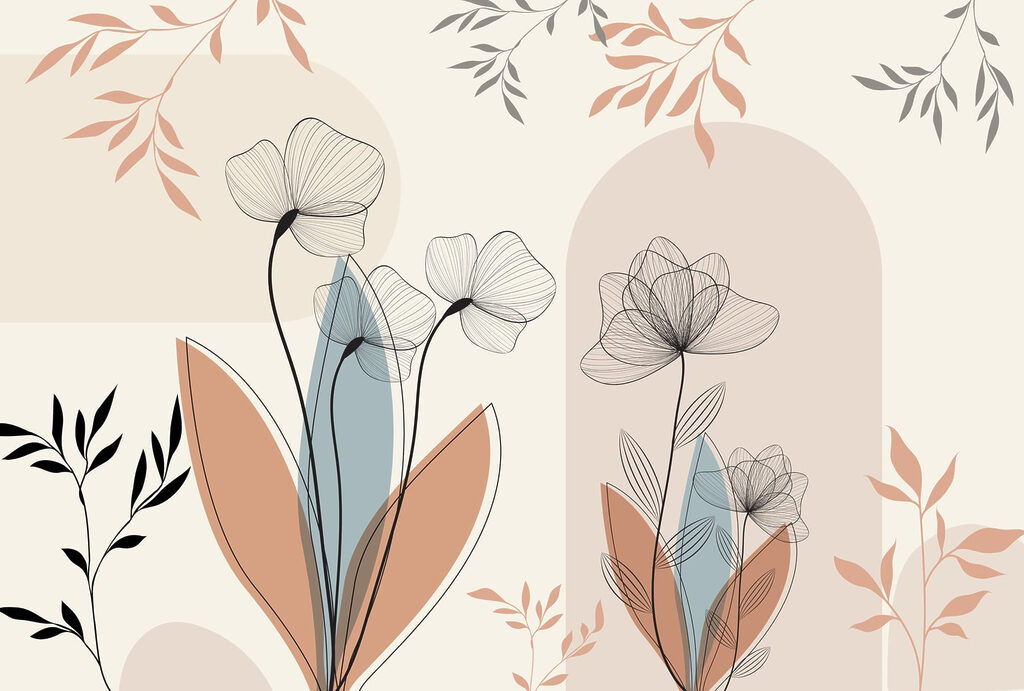 L'élégance florale dans des tons doux L'élégance florale dans des tons doux