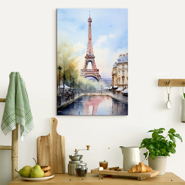 Aquarelle d'une tour Aquarelle d'une tour