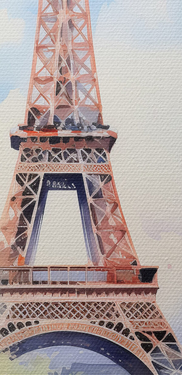 Aquarelle d'une tour Aquarelle d'une tour