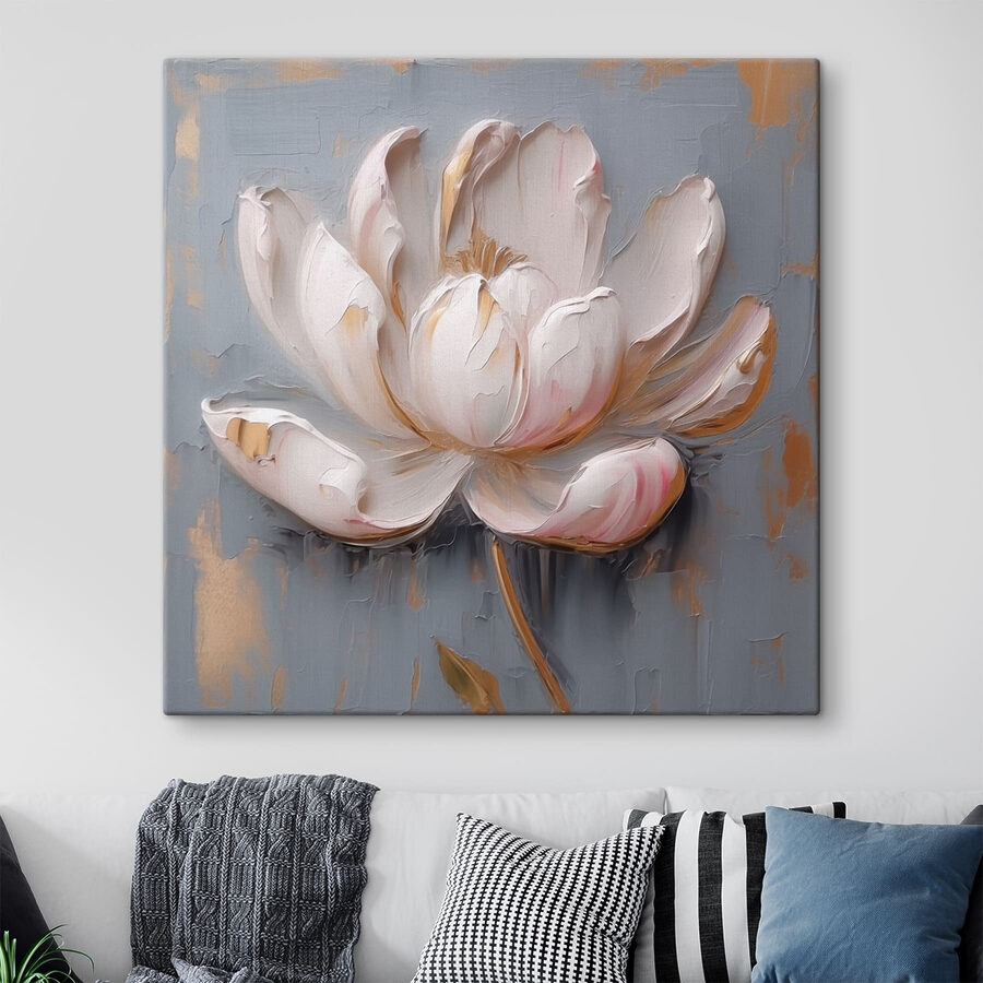 Peinture d'une fleur Peinture d'une fleur