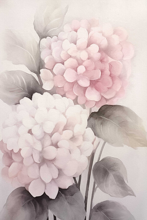 Peinture de fleurs roses Peinture de fleurs roses
