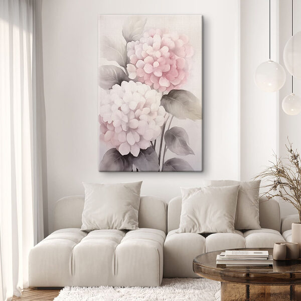 Peinture de fleurs roses Peinture de fleurs roses
