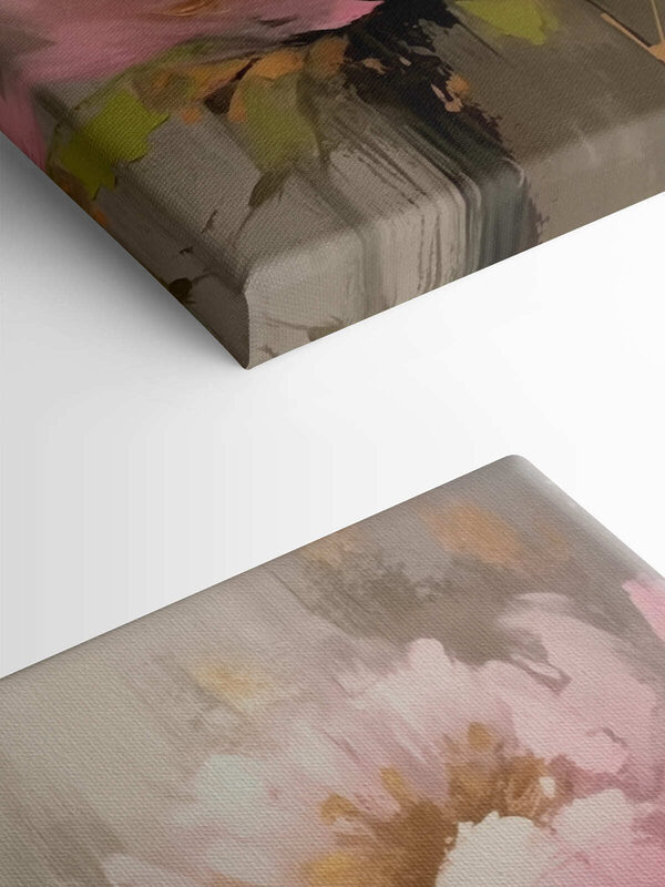 Peinture de fleurs roses Peinture de fleurs roses