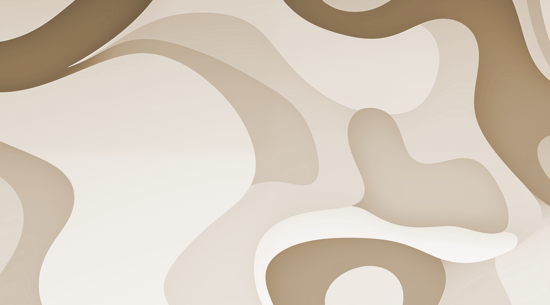 White and brown swirls