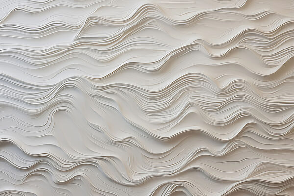 Papier blanc découpé dans un mur Papier blanc découpé dans un mur