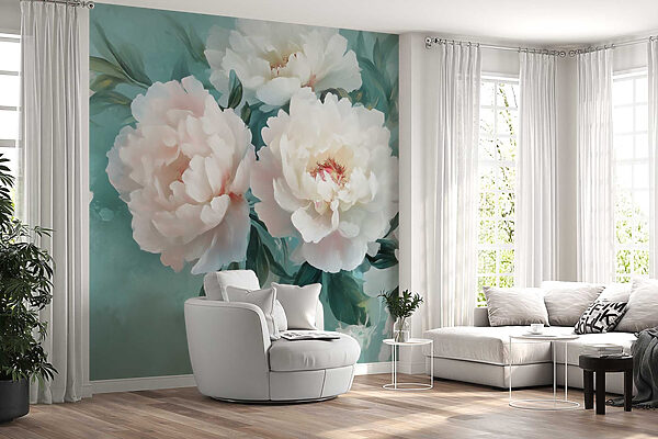 Groupe de fleurs blanches Groupe de fleurs blanches