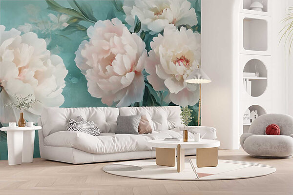 Groupe de fleurs blanches Groupe de fleurs blanches