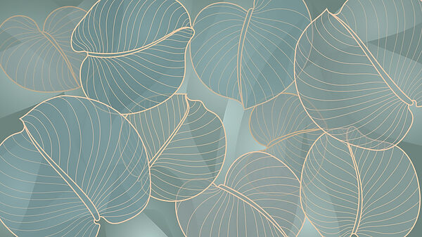 Motifs naturels de feuilles dans des teintes douces Motifs naturels de feuilles dans des teintes douces