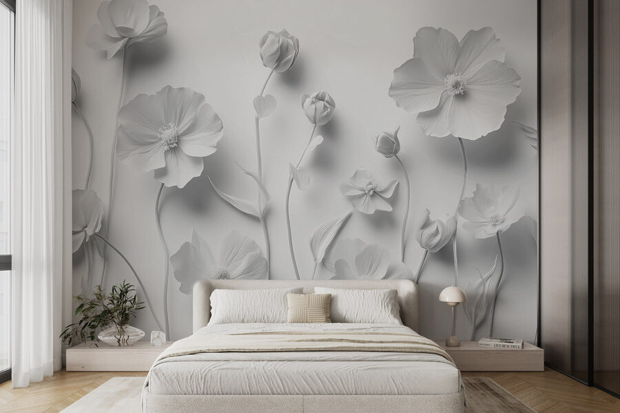 Groupe de fleurs blanches Groupe de fleurs blanches