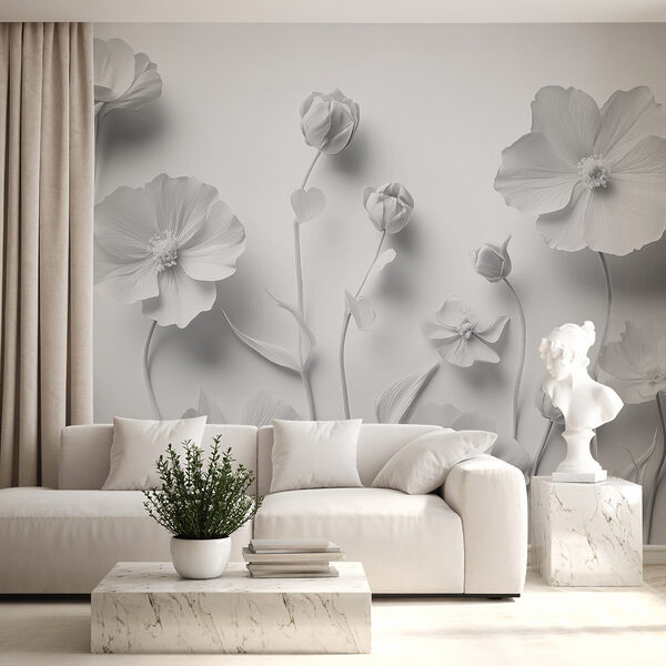 Groupe de fleurs blanches Groupe de fleurs blanches