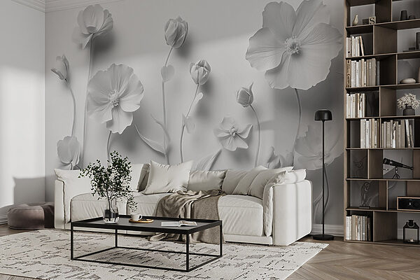 Groupe de fleurs blanches Groupe de fleurs blanches