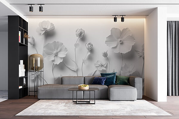 Groupe de fleurs blanches Groupe de fleurs blanches