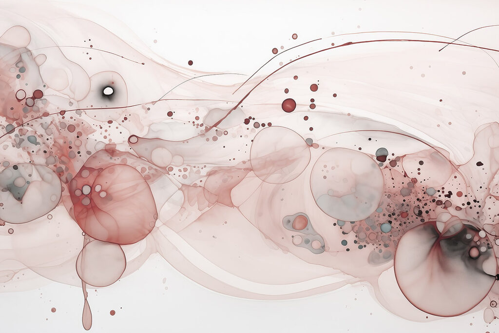 Des couleurs fluides dans une douce harmonie. Des couleurs fluides dans une douce harmonie.