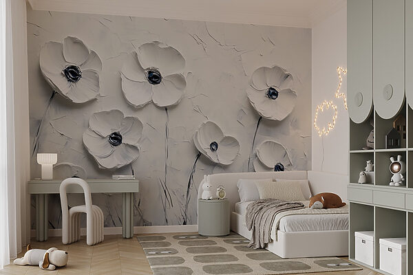Peinture de fleurs blanches Peinture de fleurs blanches