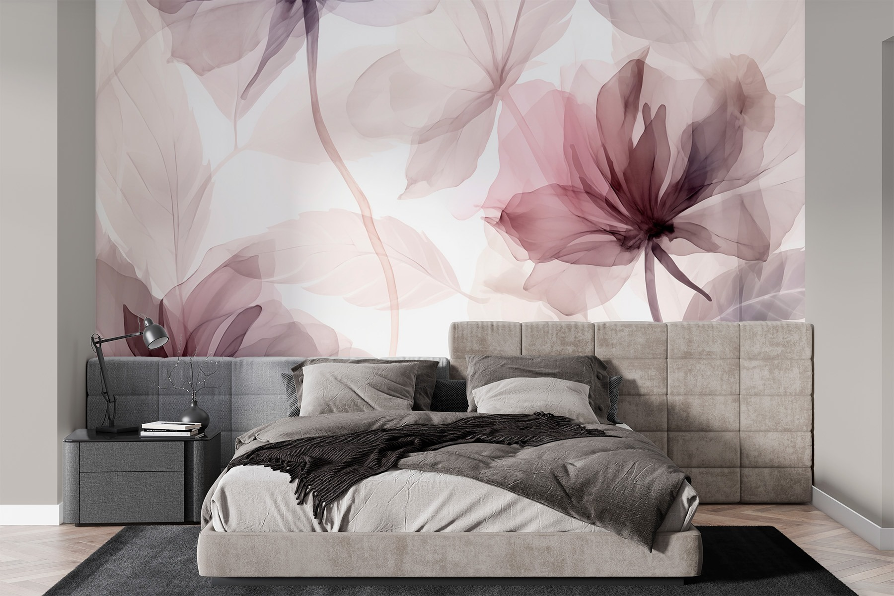 Delicate floral watercolor design Delicate floral watercolor design