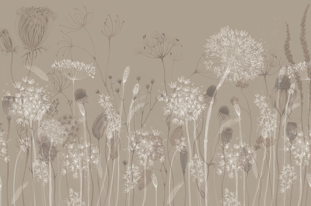 Delicate flora in soft hues