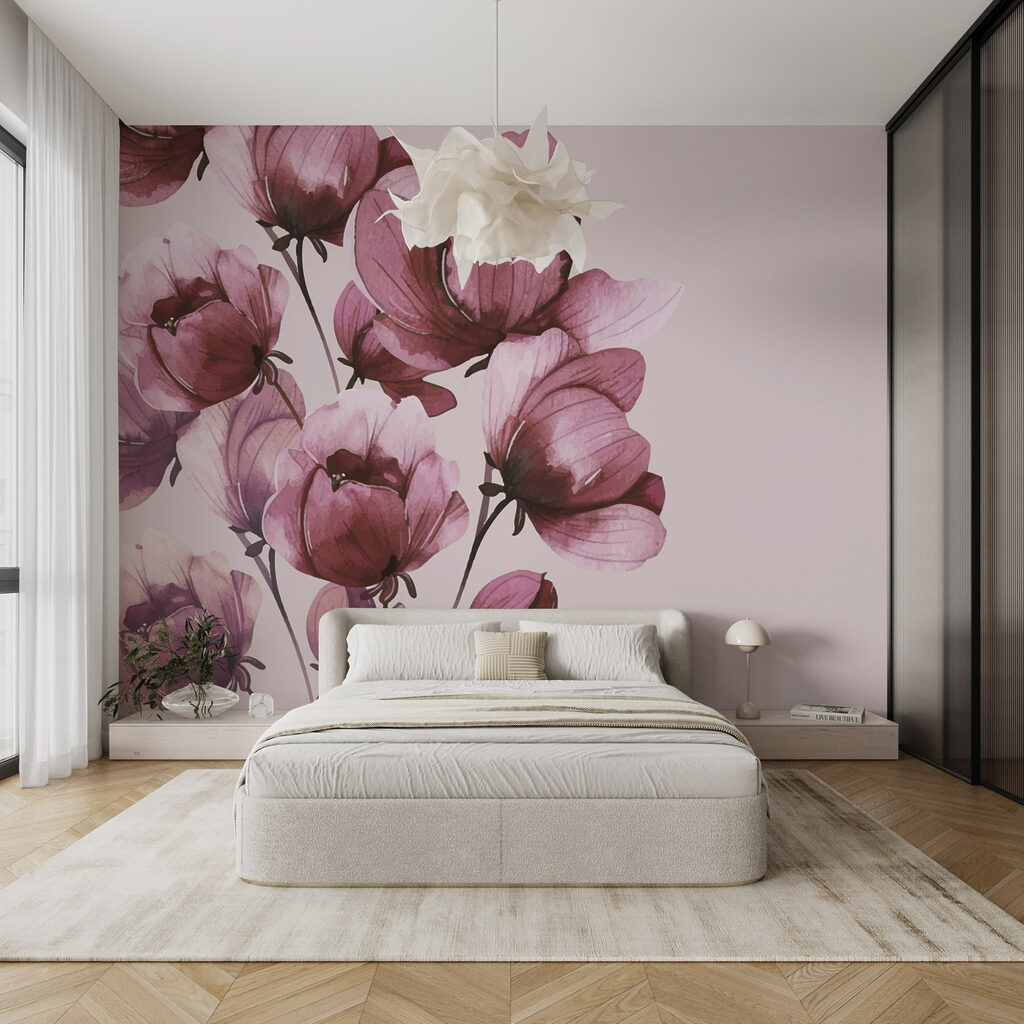 Delicate blooms in soft hues Delicate blooms in soft hues