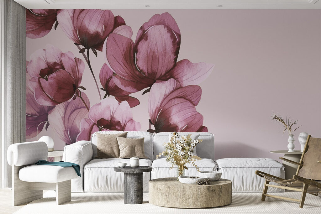 Delicate blooms in soft hues Delicate blooms in soft hues