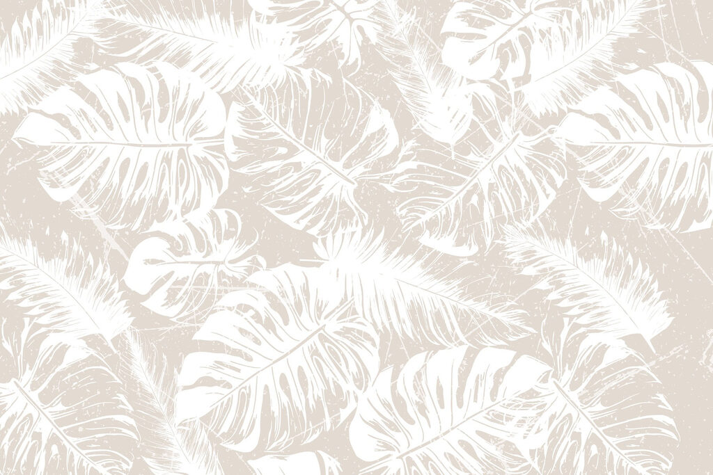 Feuilles blanches sur fond clair Feuilles blanches sur fond clair