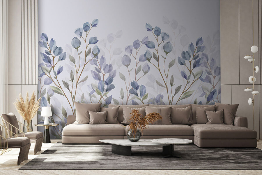 Délicate aquarelle florale