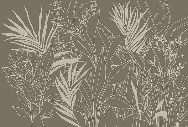 Dessin de plantes et de feuilles Dessin de plantes et de feuilles
