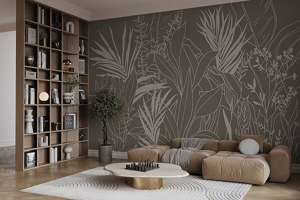 Dessin de plantes et de feuilles Dessin de plantes et de feuilles