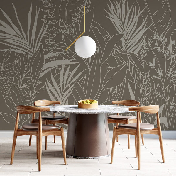Dessin de plantes et de feuilles Dessin de plantes et de feuilles