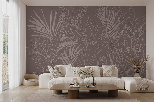 Dessin de plantes et de feuilles Dessin de plantes et de feuilles