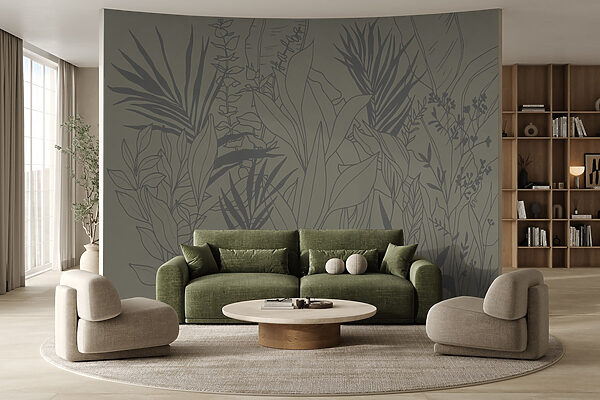 Dessin de plantes et de feuilles Dessin de plantes et de feuilles