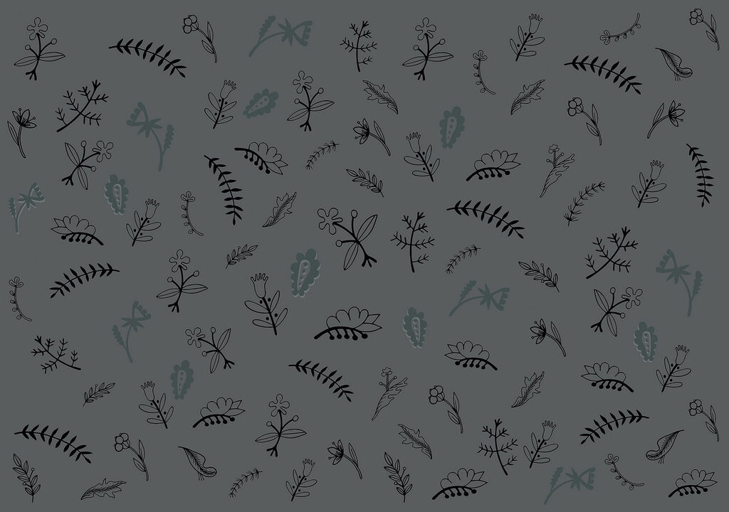 Motif de fleurs et de feuilles Motif de fleurs et de feuilles