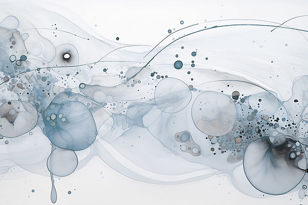 Des motifs fluides dans des teintes tranquilles Des motifs fluides dans des teintes tranquilles