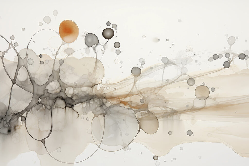 Formes abstraites dans des couleurs douces Formes abstraites dans des couleurs douces