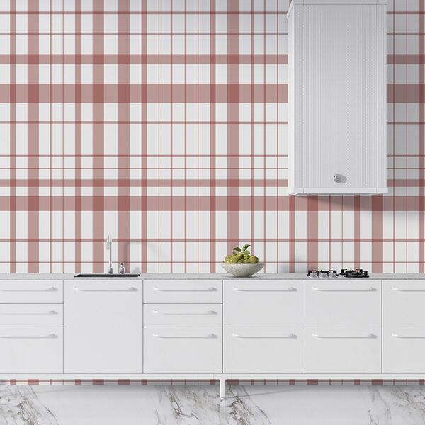 Plaid rouge et blanc Plaid rouge et blanc