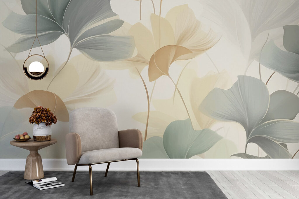 Soft pastels and gentle nature vibes