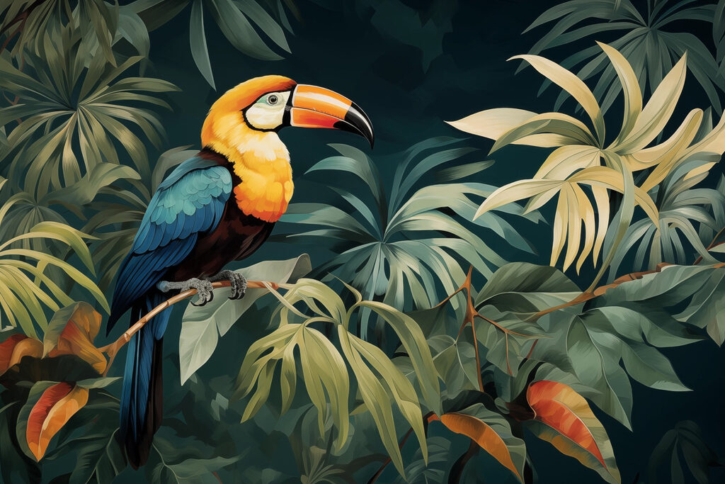 Oiseau assis sur une branche Oiseau assis sur une branche