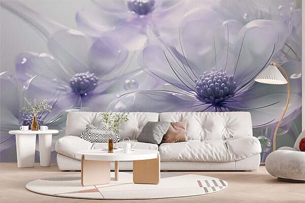 Fleurs délicates dans des tons pastel doux Fleurs délicates dans des tons pastel doux