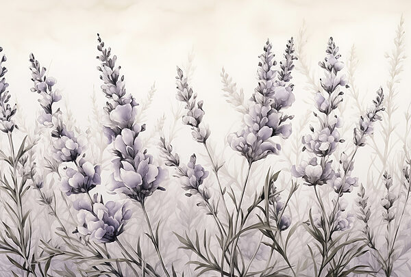Peinture de fleurs et de feuilles Peinture de fleurs et de feuilles