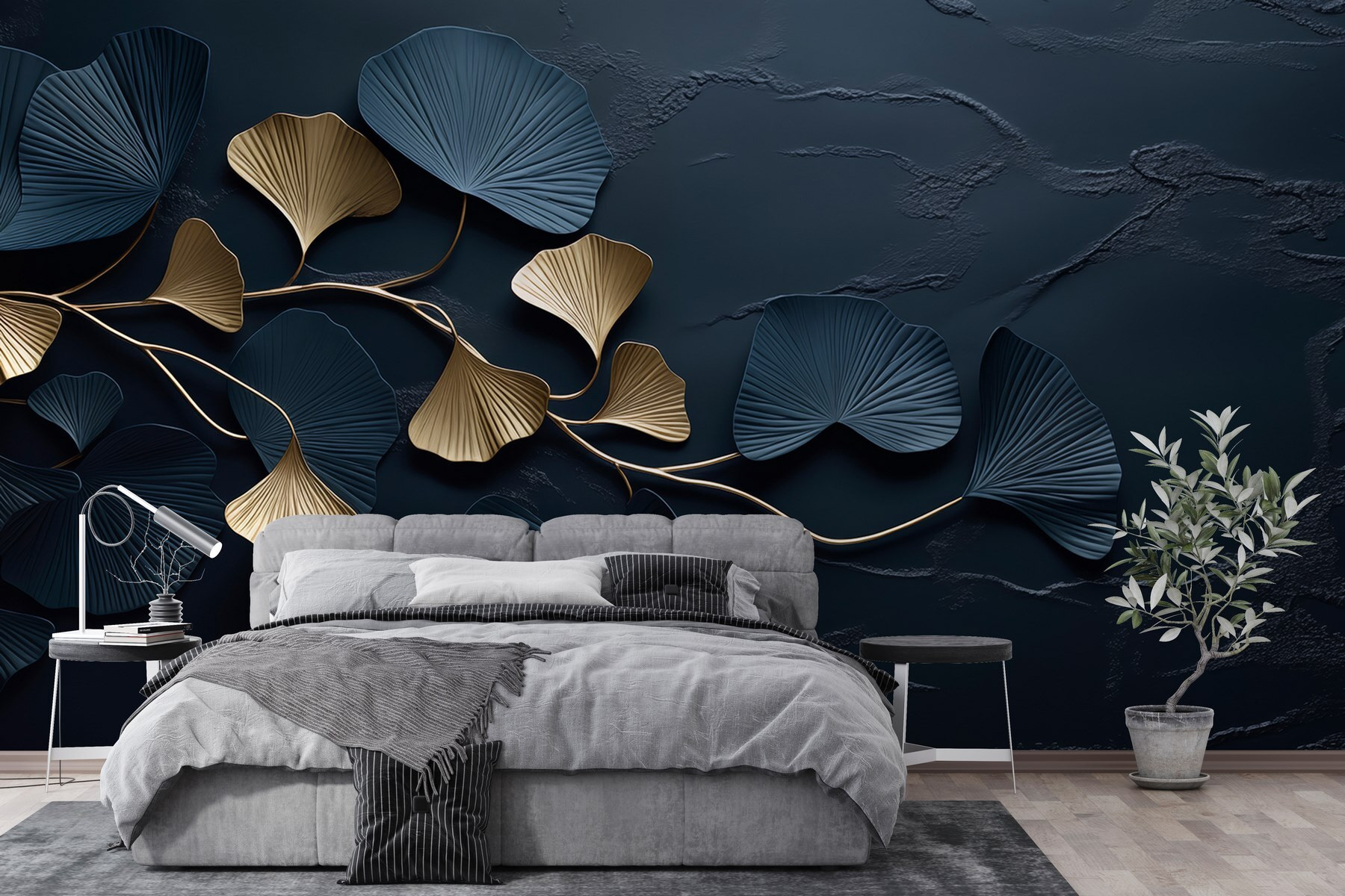 Natural elegance on a dark backdrop Natural elegance on a dark backdrop