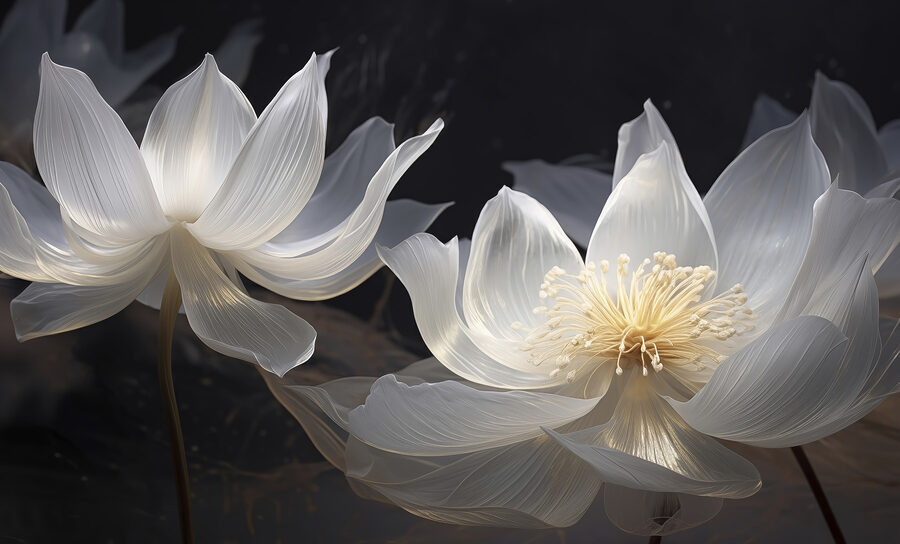 Fleurs élégantes dans une lumière douce. Fleurs élégantes dans une lumière douce.