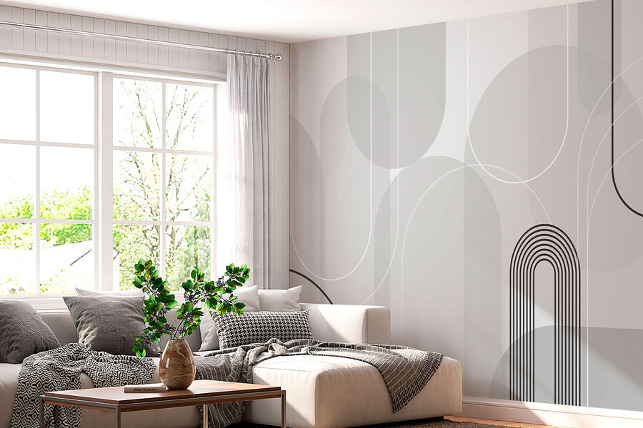 Design gris et noir