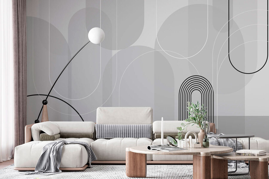 Design gris et noir