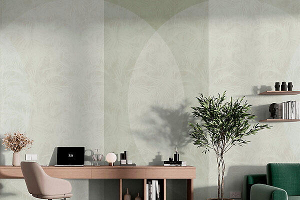 Papier peint blanc et gris à motifs Papier peint blanc et gris à motifs