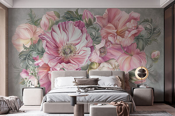 Fleurs délicates dans des tons pastel doux Fleurs délicates dans des tons pastel doux