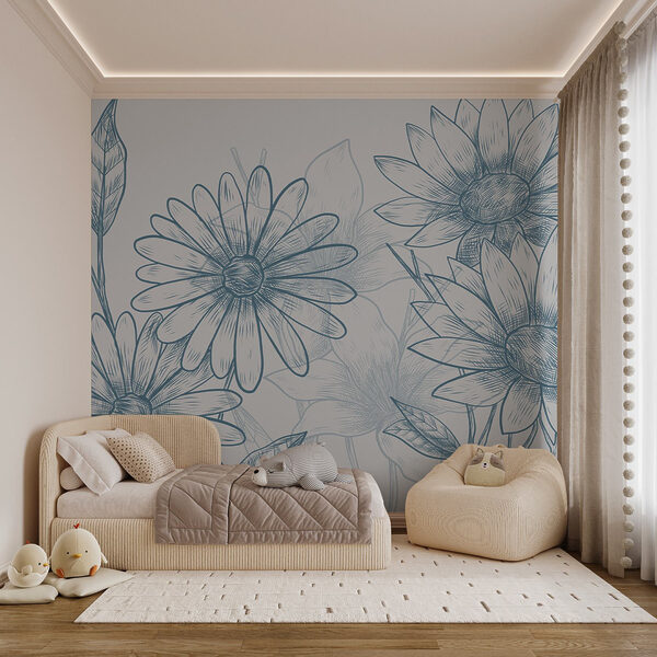 Dessin de fleurs et de feuilles Dessin de fleurs et de feuilles