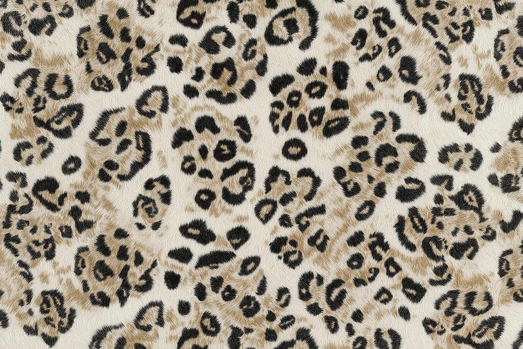 Motifs sauvages sur une texture de fourrure douce Motifs sauvages sur une texture de fourrure douce