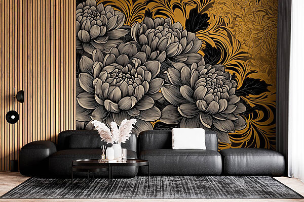Fleurs majestueuses au design complexe Fleurs majestueuses au design complexe