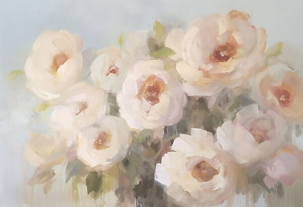 Peinture de fleurs dans un vase Peinture de fleurs dans un vase