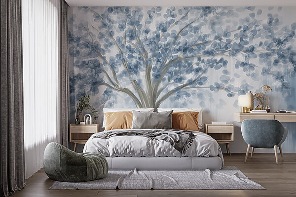 Arbre aux feuilles bleues Arbre aux feuilles bleues