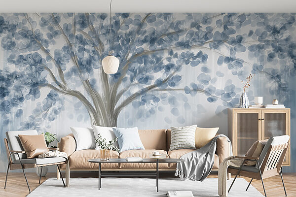 Arbre aux feuilles bleues Arbre aux feuilles bleues