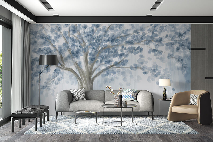 Arbre aux feuilles bleues Arbre aux feuilles bleues